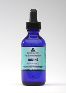 Iodine 2 oz  Mother Earth Minerals