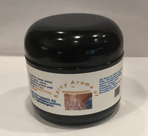 Spicy Aroma Righteousness ™  Sample- 5 ml  Moisturizing Cream Free pay for shipping only
